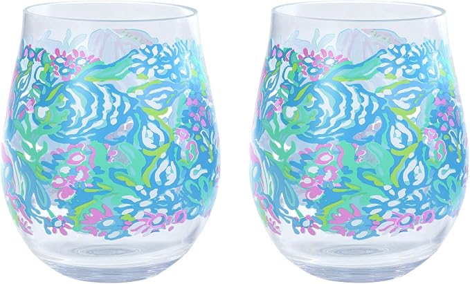 white martini glasses