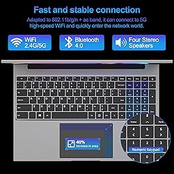 Jumper 16-Inch FHD IPS Laptop, Quad Core Celeron