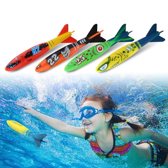 Pistola De Agua 43pcs Juguetes De Buceo Juegos De Nataciu00f3n