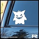 Gengar avatar SMALL Vinyl Decal | Pokemon PokemonGO Pikachu Eevee Squirtle Gengar Mystic Instinct Valor | Cars Trucks Vans Laptops Cups Tumblers Mugs | Made in the USA