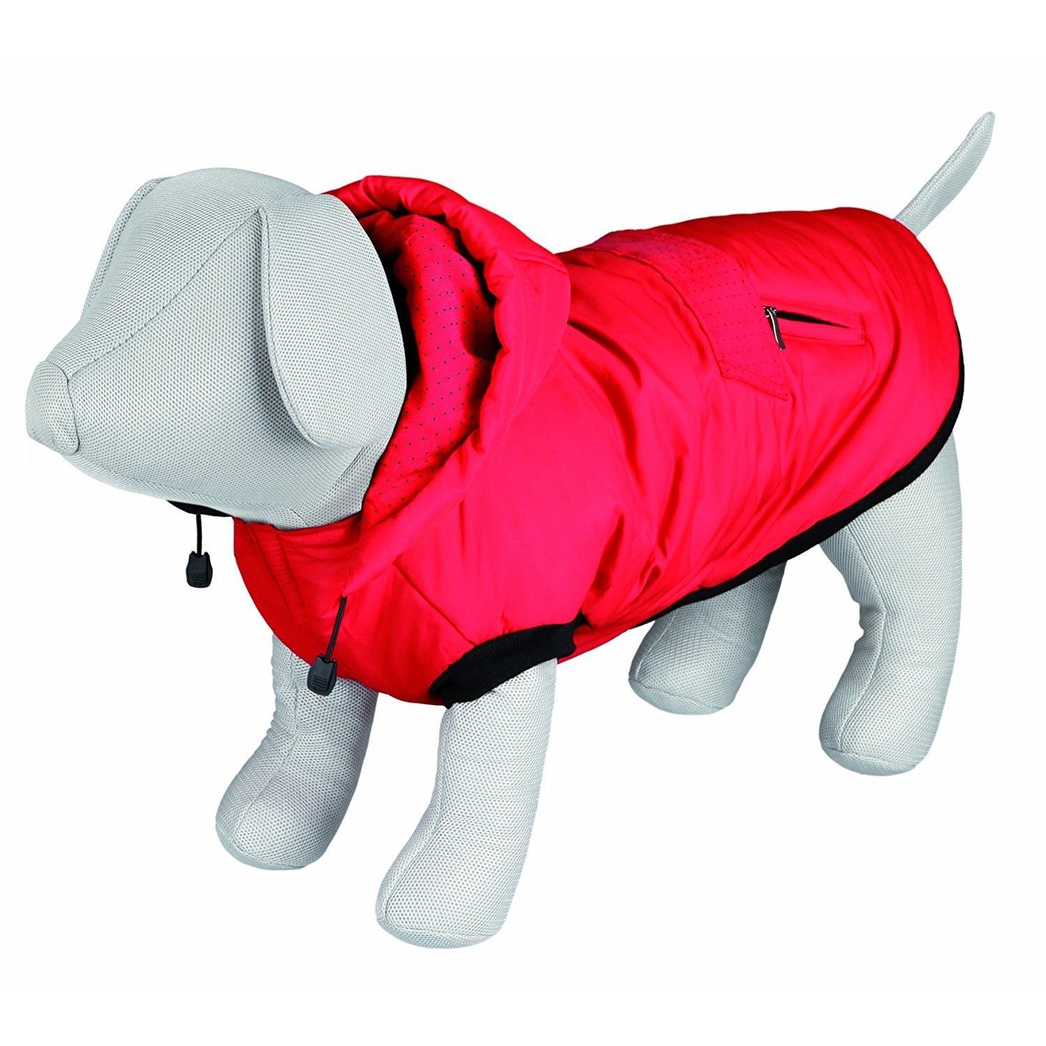 Trixie Palermo Winter Dog Coat, 50 cm, Red Amazon.co.uk Pet Supplies