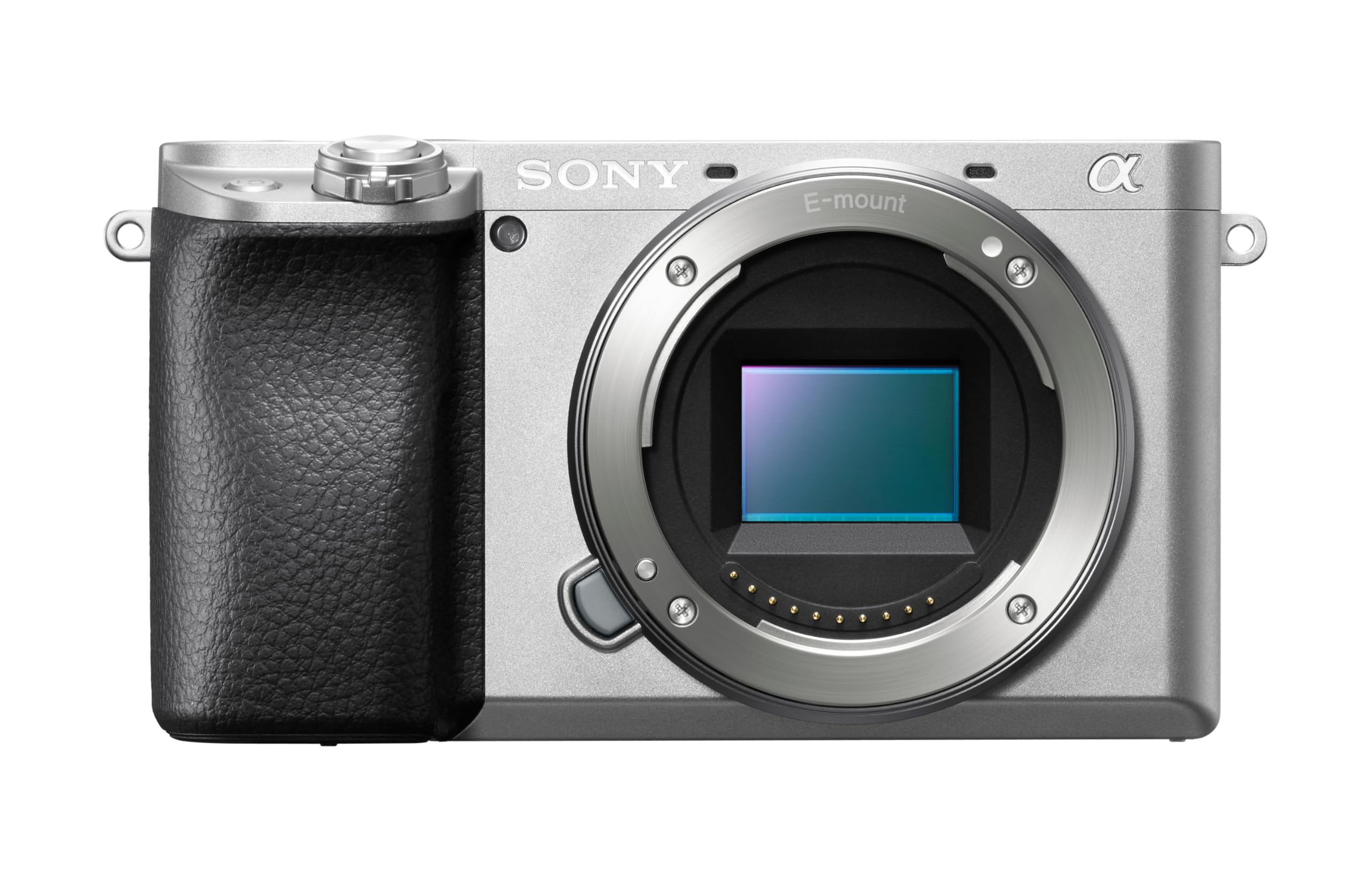 Sony Alpha 6100 | APS-C Spiegellose Kamera mit 16-50mm Power-Zoom-Objektiv | Schneller 0,02s Autofokus mit Augenerkennung für Mensch und Tier, 4K-Filmaufnahmen und neigbares Display | Silber