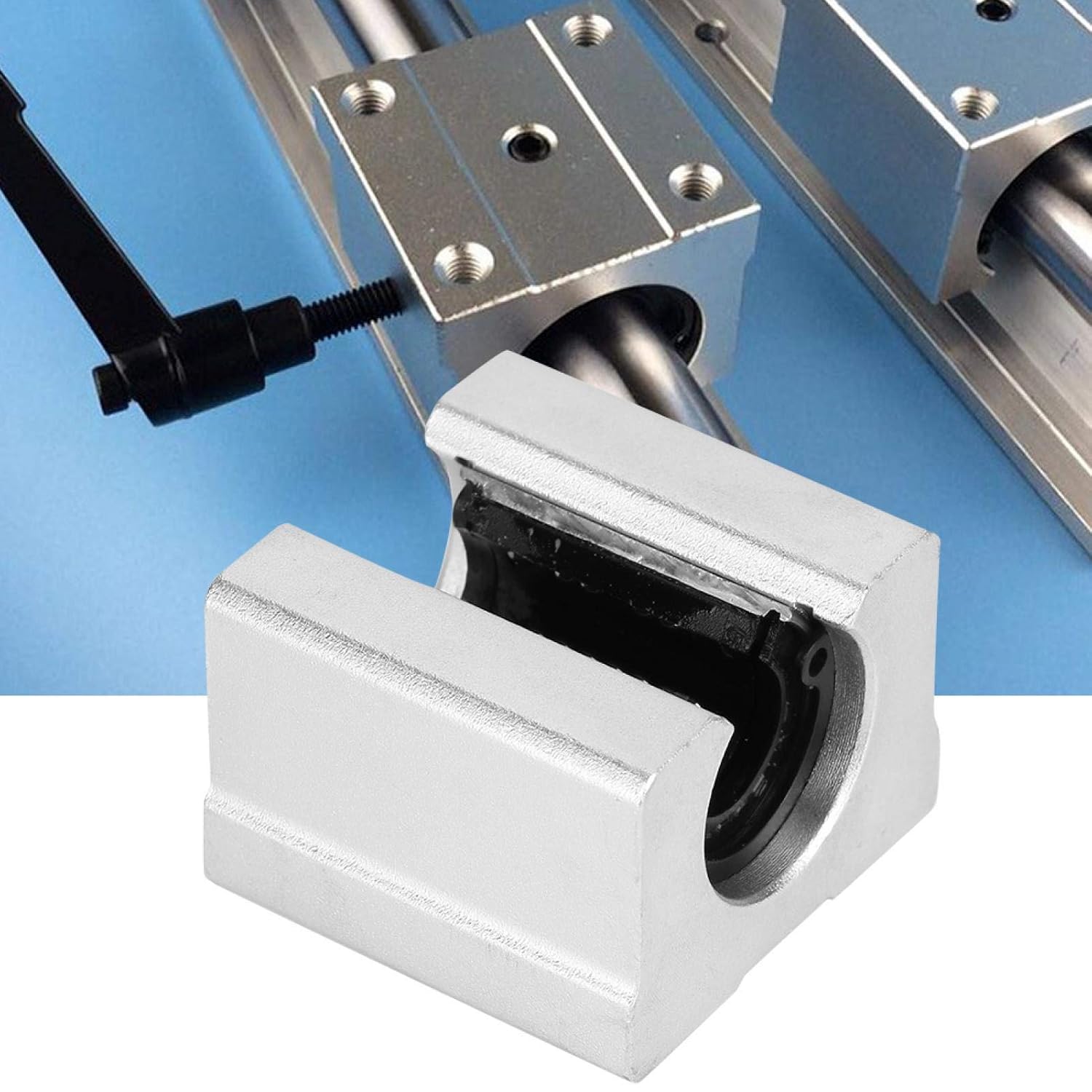 for SBR10UU SBR16UU SBR20UU SBR12UU Linear Ball Bearing Slide Block ...