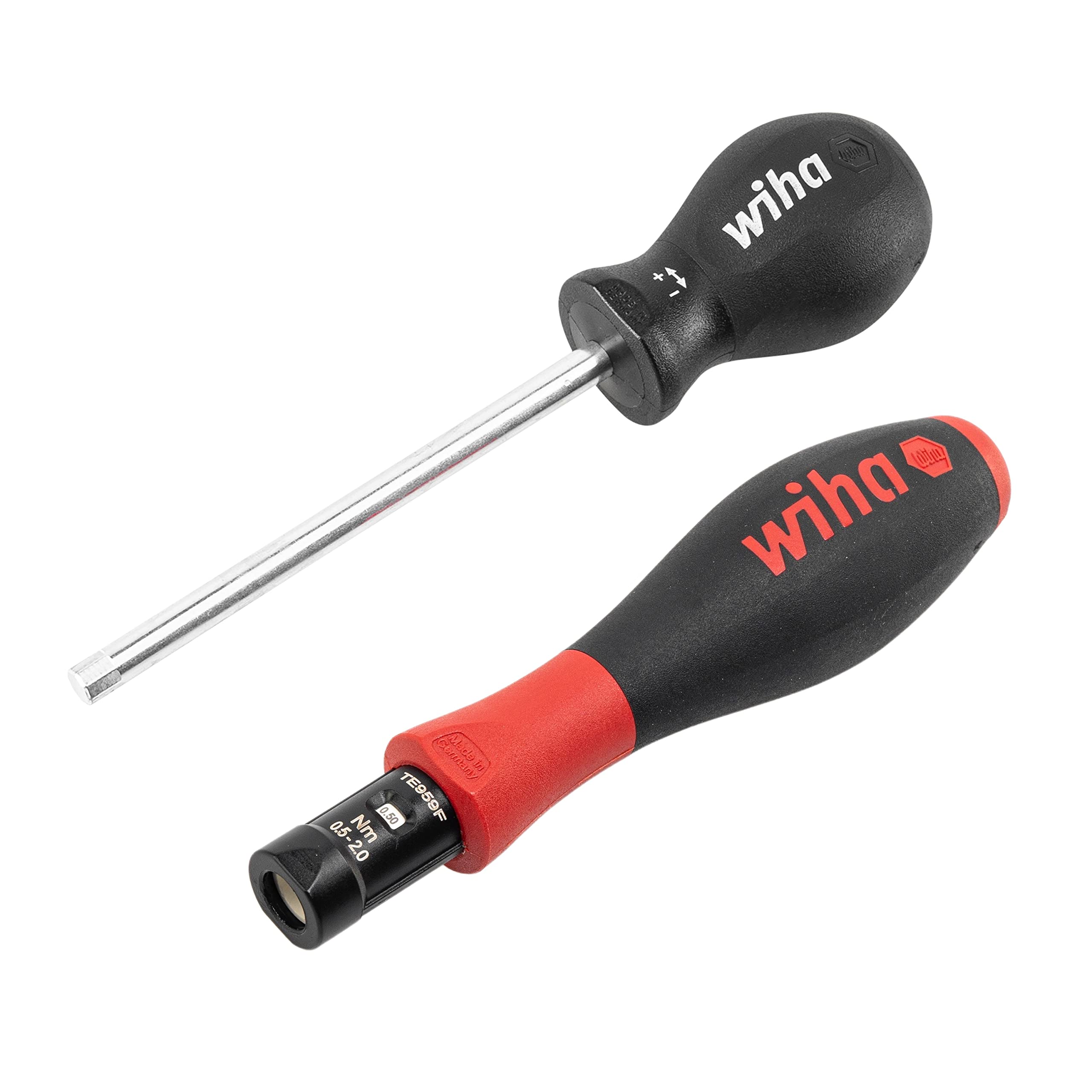 Wiha 28521200"- S Torque Screwdriver, Multi-Colour, 0.5-2.0 N m SF-Size 2