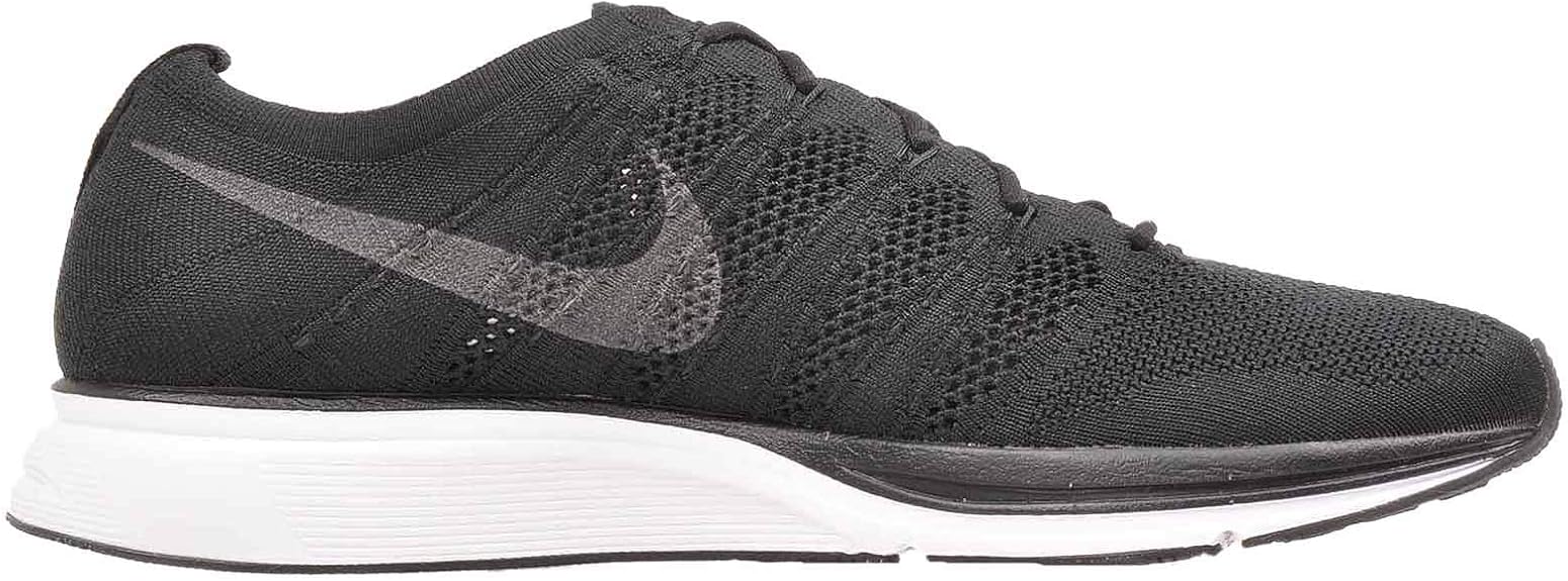 mens white flyknit trainers