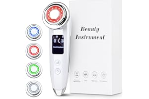 SYEYYDS Electric Face Massager 4 Lights Large LED Screen Multifunctional Use Best Present for Man & Women