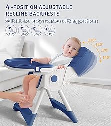Baby High Chair, 5 in 1 High Chairs for Babies and
