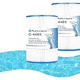 Savener® C-4405 Hot Tub Spa Filter Cartridge, Compatible with FC-2387, PRB25SF, APCC7062, CMP 25392-000-100, Rainbow DSF 50, 817-5010, PRB25SF, Marquis 20342, PRB25SF-PAIR, 50 Sq. Ft, 2 Pack