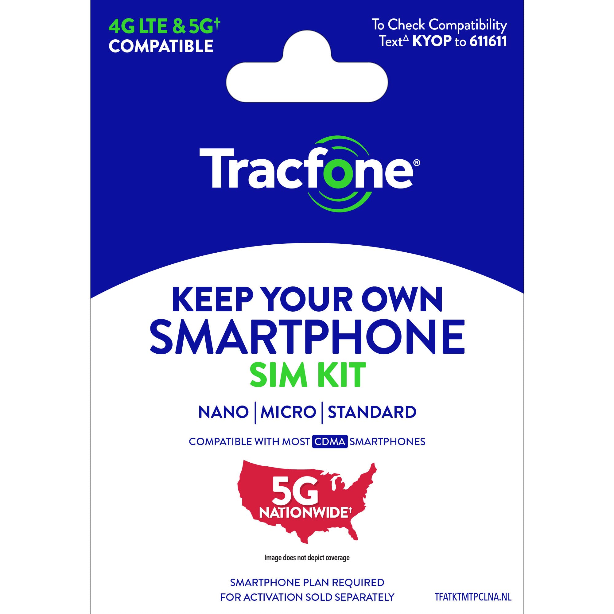 Photo 1 of Tracfone Prepaid Sim Card Kit (Verizon Network)