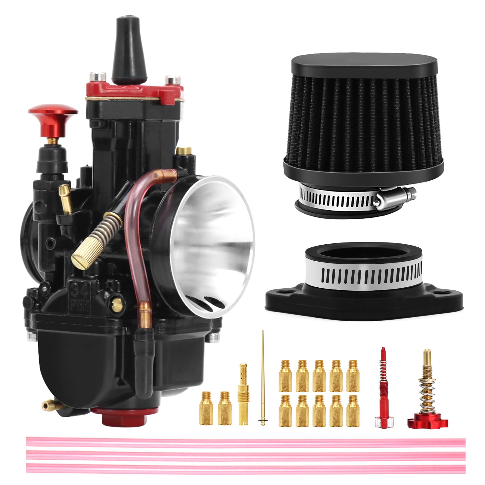 PWK Carburetor Kit 21mm Racing Carb Universal for