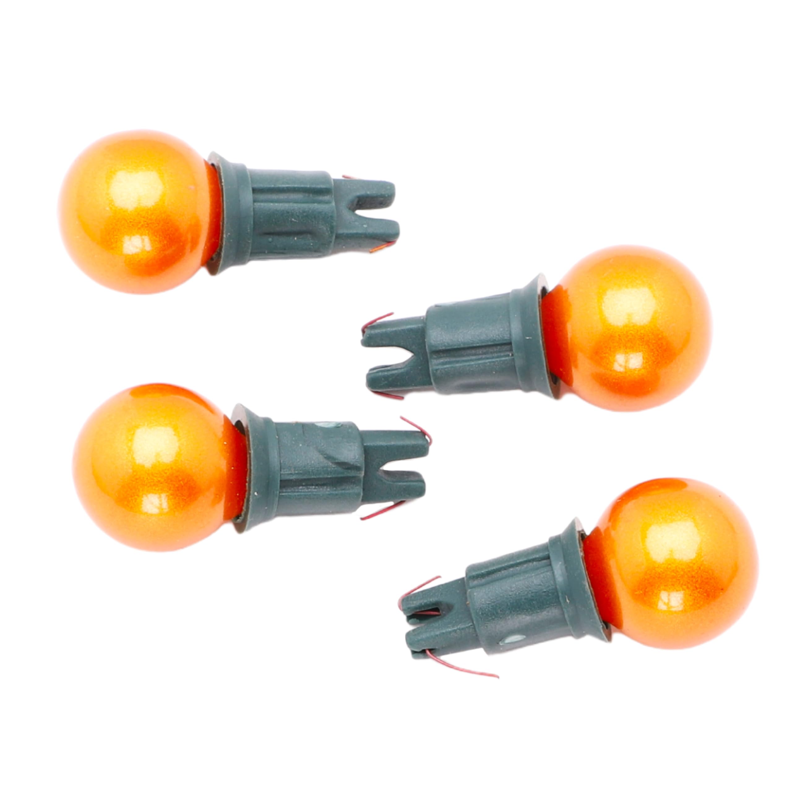 FDL 4 Gold Push in Spare Bulbs for 140 Berry Light Set 7v 0.35w (S90)