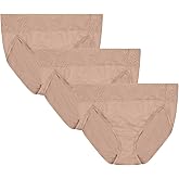 Vanity Fair womens Effortless Panties for Everyday Wear, Buttery Soft Fabric & Lace