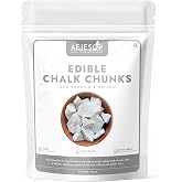AEJESOP Edible Monastic Clay, Chalk Chunks, Natural Clay for Eating,100g