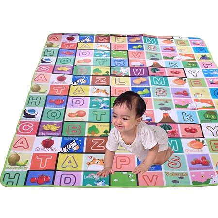 ISTORE Waterproof Soft And Sturdy Imported Double Side Baby Play Crawl Mat For Infant, Toddlers