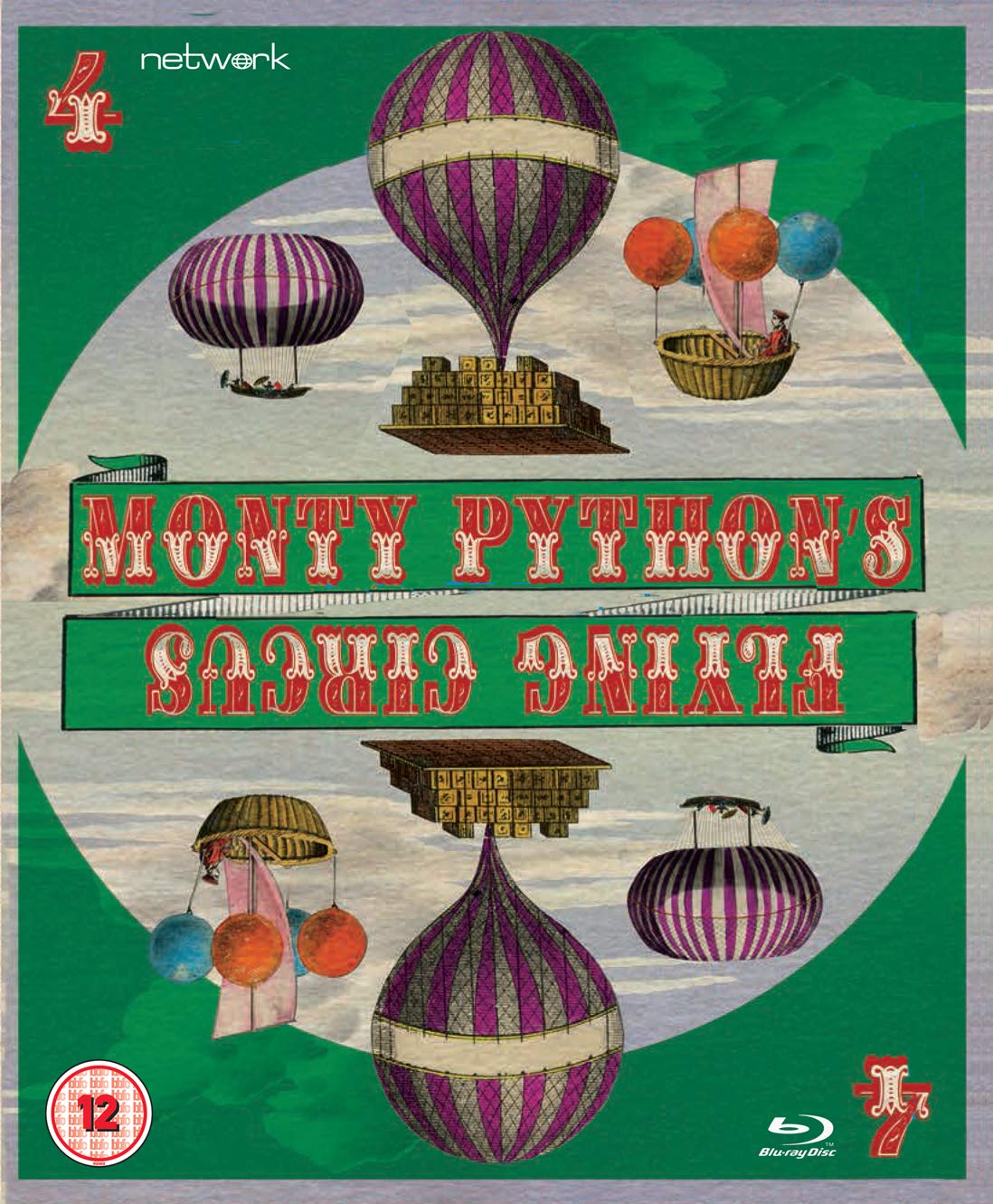 Monty Python's Flying Circus The Complete Series 4 DIGIPAK BD Bluray