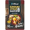 Chung Jung One O'Food Korean Sundubu Jjigae Sauce, Spicy Soft Tofu Stew Sauce, Easy to Cook, Gourmet Recipe, 4.94 oz, (140g) 1 Pack