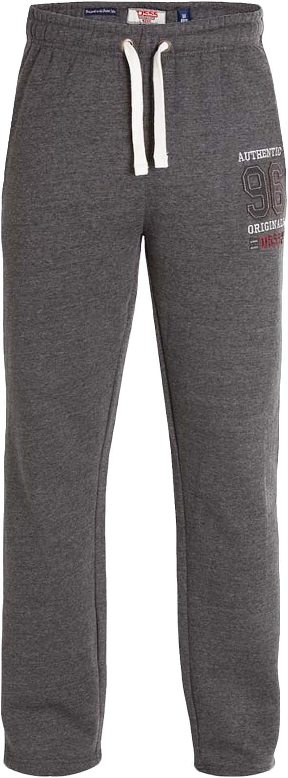 D555 Duke Mens Portland King Size Open Hem Joggers