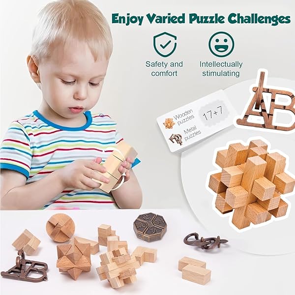 ADVENT CALENDAR 2025-24 DAYS OF BRAIN TEASER PUZZLES TOYS KIT – CHRISTMAS COUNTDOWN GIFTS FOR GIRLS BOYS ADULTS AND TEENAGERS