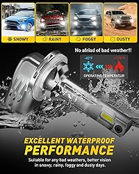AUXITO 881 LED Fog Light Bulbs, 16,000LM 500% Super