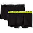 Evolve Men's Cotton Stretch No Show Trunk Underwear Multipack