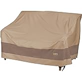 DUCKCOVERS Elegant Waterproof 68 Inch Patio Loveseat Cover, Patio Furniture Covers