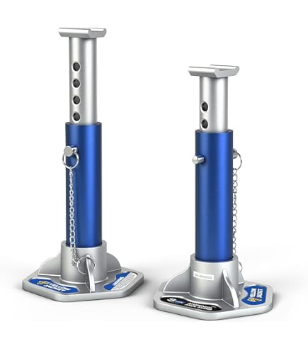 Amazon.com: 3 Ton Light Weight Aluminum Racing Jack Stands 