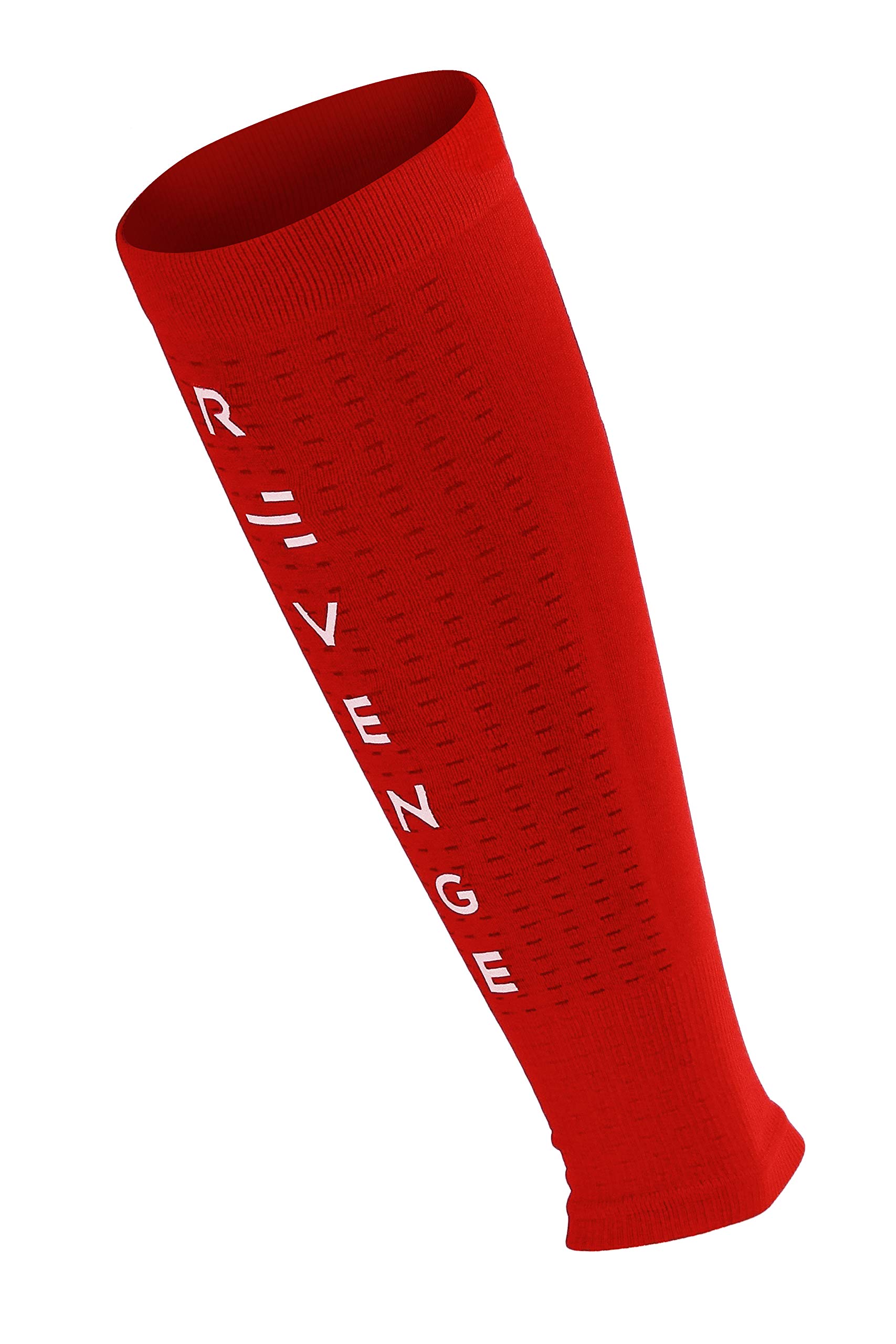 R-Evenge Calf Tubular Tape, Calf Compression Band, Pulp (Large, Red)