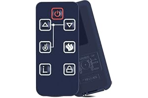 PZL New Replacement Remote Control for FEBO Flame Electric Fireplace ZHS-30-A 13IN-30-054, for Style selections F15-1-005-071B 0781462 Electric Fireplace