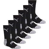 PUMA Boys' Crew Socks (6-Pack)