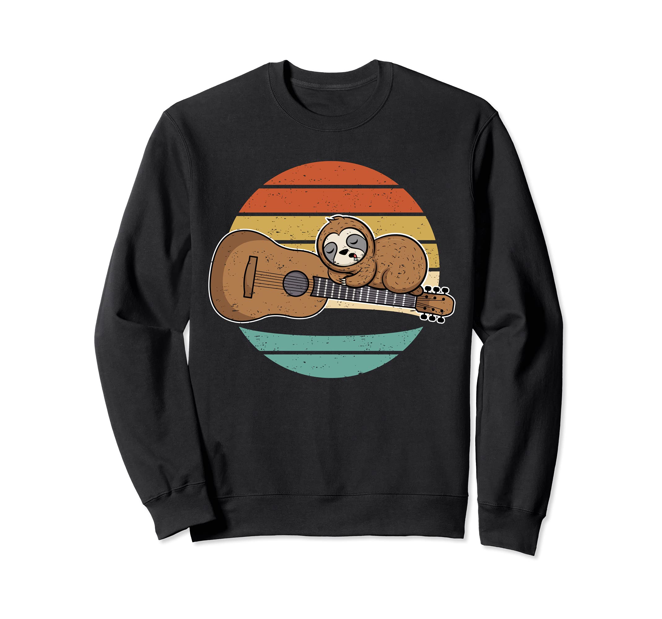 Sloth Guitar Player Guitarist Sweatshirt