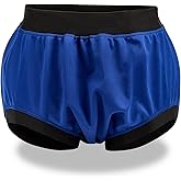 Adult Plastic Diaper Covers Waterproof, Leakproof Rubber Incontinence Pants Washable, High Waist Women Underwear Overnight (Blue, X-Large)
