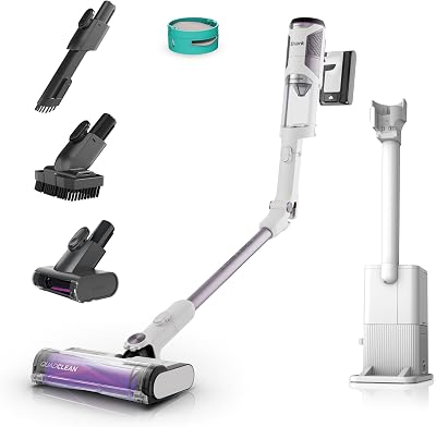 Detect Clean & Empty, Aspirapolvere senza Fili, 60 Min, Bianco