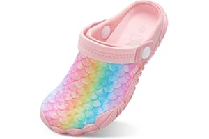 BESROAD Kids Girls Boys Quick Dry Athletic Water Shoes Sandals Pool Swim Outdoor Sandals Wide House Clog Slippers