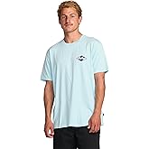 Billabong Men's Crayon Wave Premium Tee Soft Cotton Short Sleeve T-Shirt