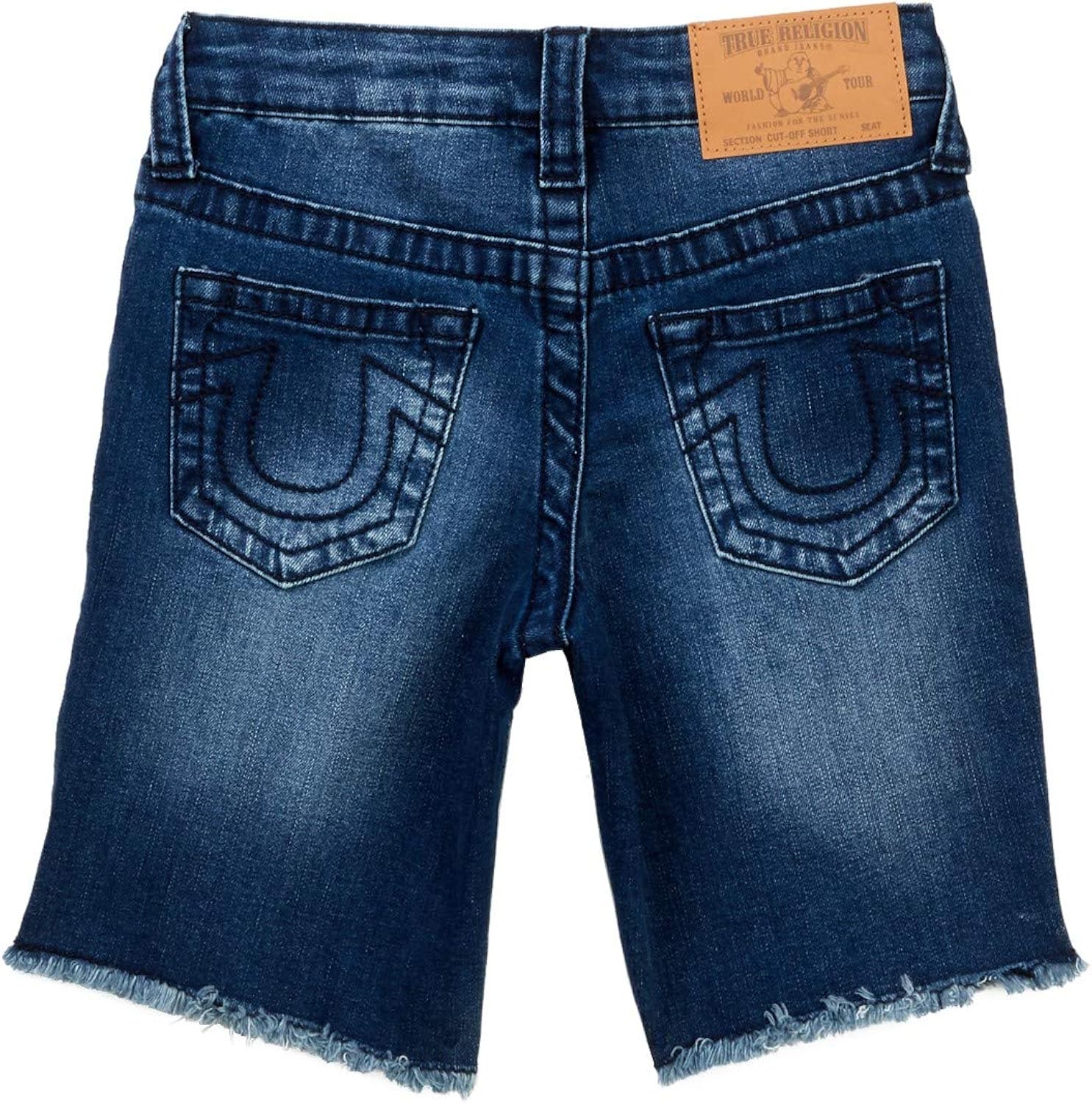jean shorts true religion