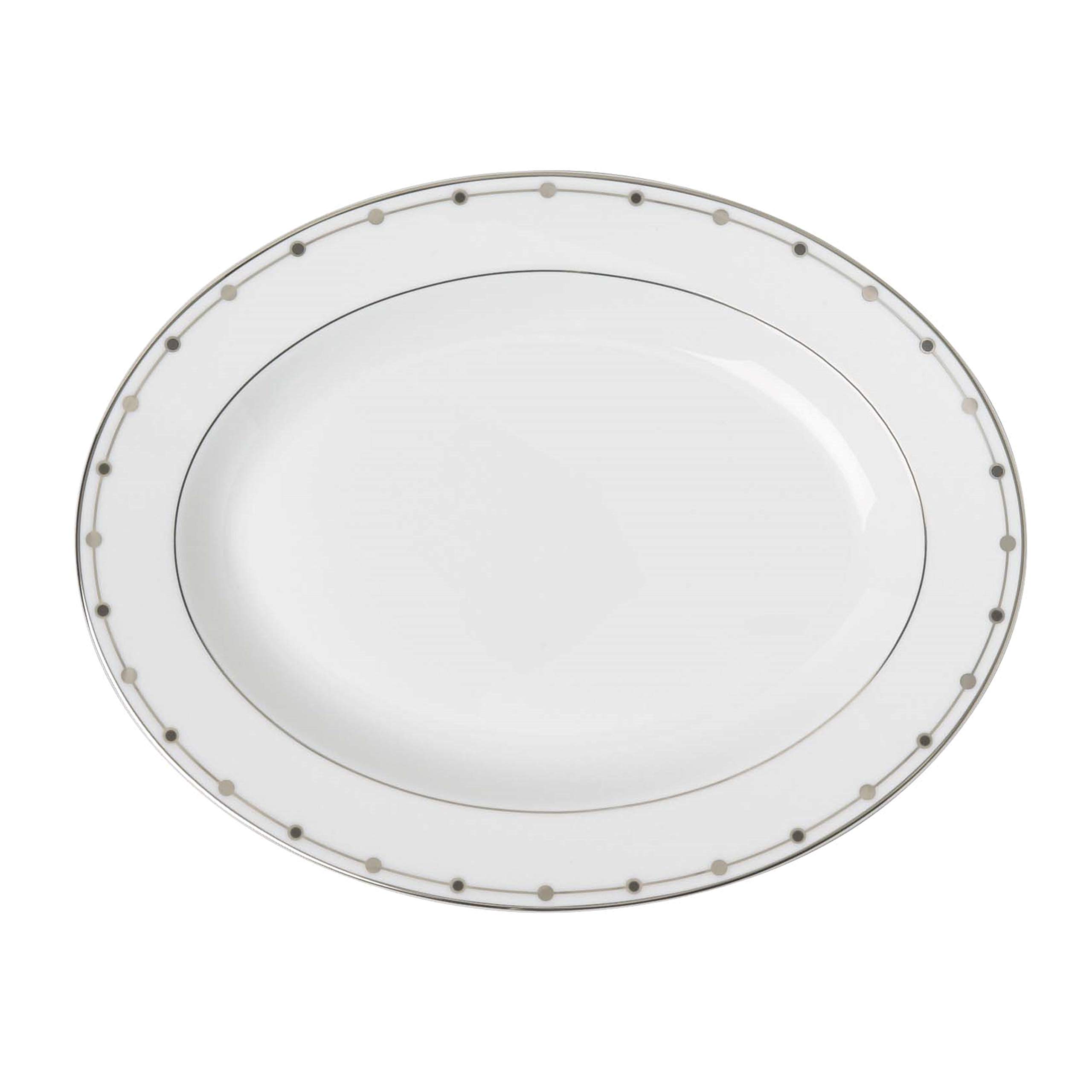 Elia BJ-OPL-360 Oval Platter, Fine Bone China
