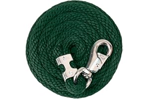 Weaver Leather Poly Lead Rope with Nickel Plated Bull Snap
