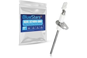 BlueStars 025-37499-000 Gas Furnace Flame Sensor Compatible with York Luxaire Coleman Gas Furnace Replacement Part for 1-025-37499-000, 025-37499-000 and Others