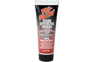 Tri-Flow TF23004 Clear Synthetic Grease - 3 oz. Tube , Red