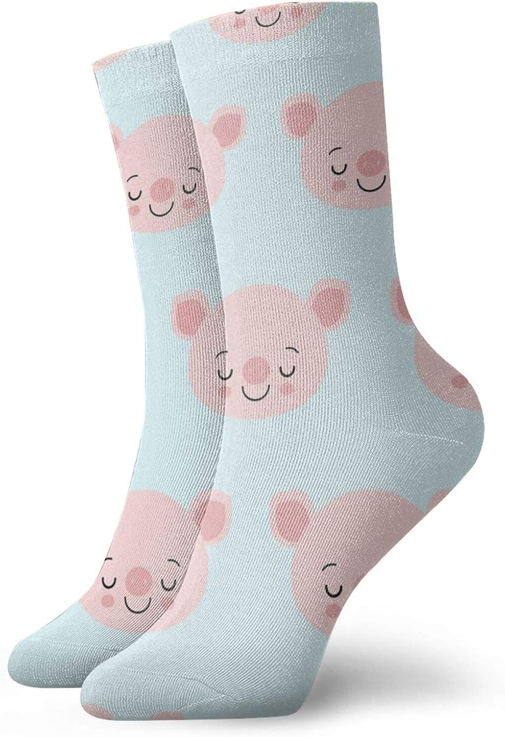 Pig Animal Sports Socks Soft Warm SkinFriendly Casual
