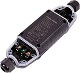 PRO ELEC PEL00414 13A Inline RCD IP66 Rewireable UK Outlet 30A Trip view 8