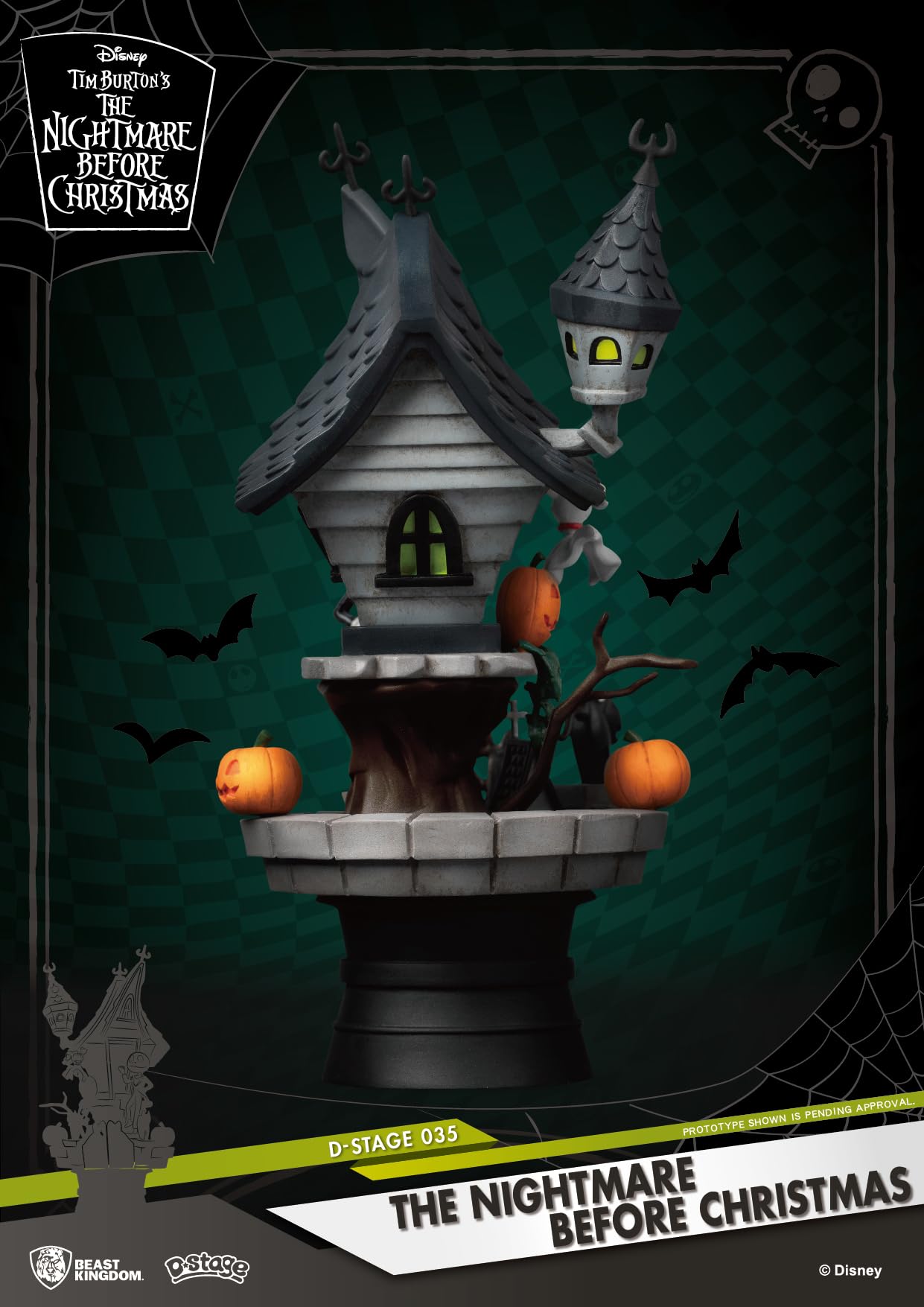 Beast Kingdom The Nightmare Before Christmas DS-035 D-Stage Series Statue