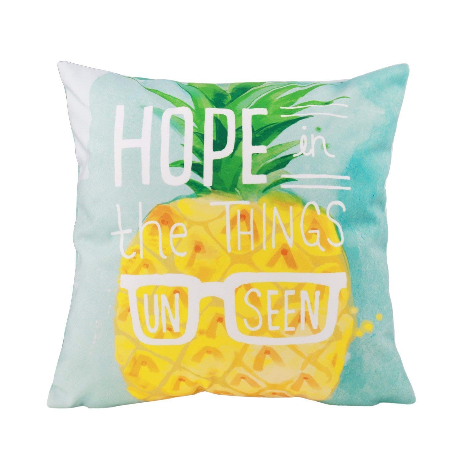 Lomofila Home Decorative Throw Pillow Case Flannelette Soft Cushion Cover for Sofa Couch, 18\