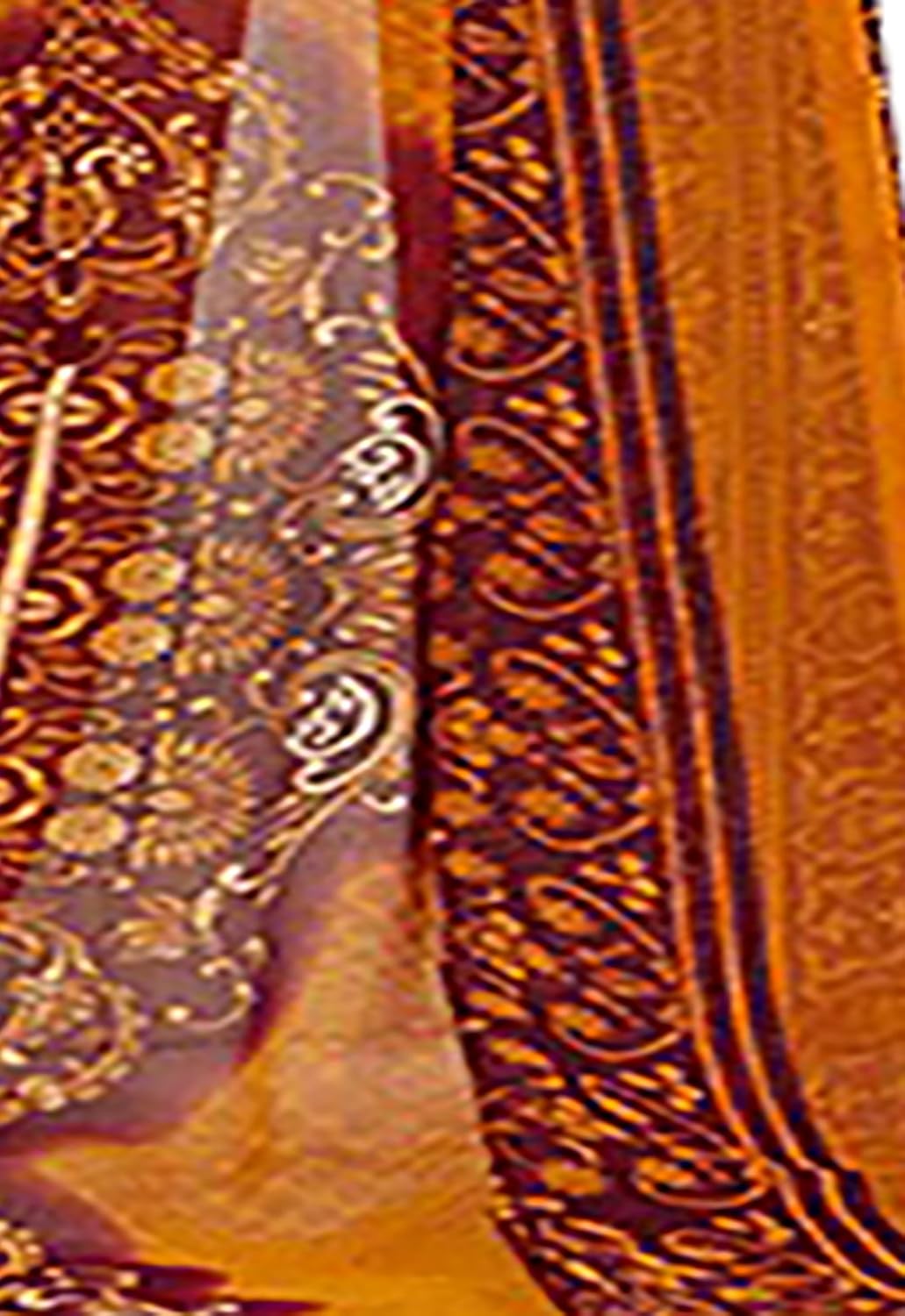 ishin women's synthetic unstitched salwar suit(darvr2155r_brown_free size)