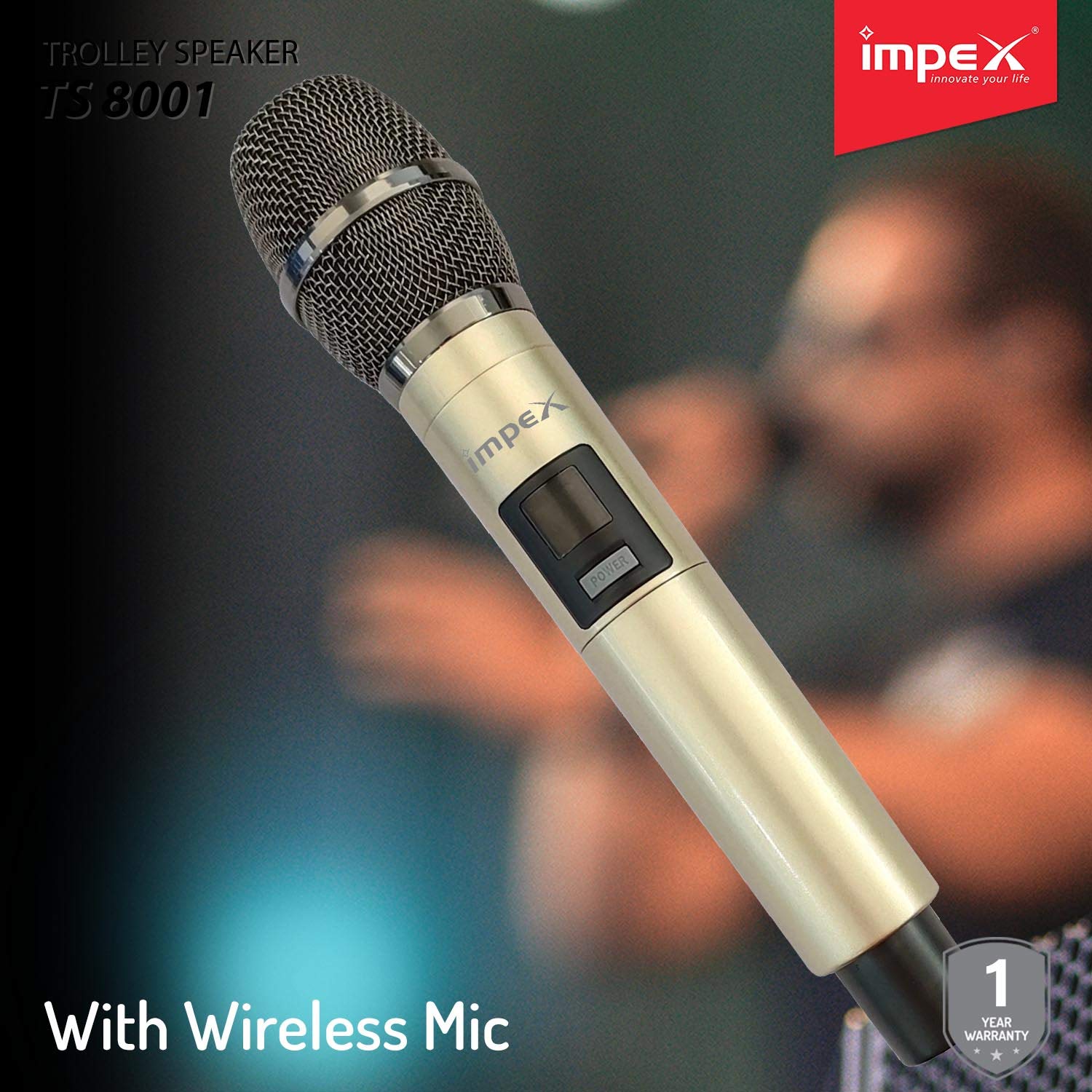impex portable trolley speakers