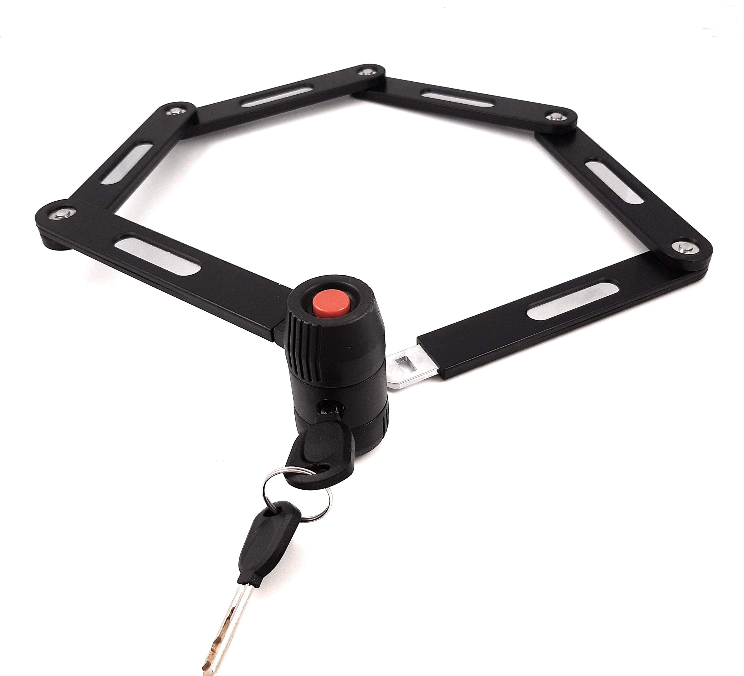 B-URBAN FOLDING PADLOCK. LENGTH 840 MM W/SUPPORT