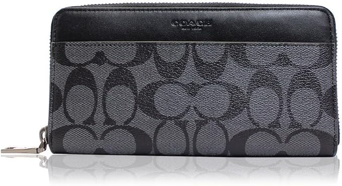Amazon Co Jp コーチ Coach 財布 長財布 シグネチャー エンボスド レザー メンズ ブランド アウトレット Fcqbk 並行輸入品 服 ファッション小物