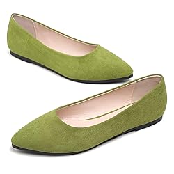 ChaiRong Zhou Flats for Women Comfortable Slip on