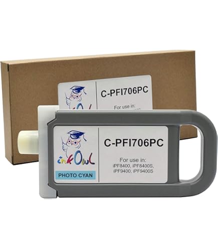 Canon PFI 306 7色 と 706 1色 Canon PFI 306 7色 と 706 1色 Canon