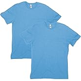 American Apparel Unisex-Adult CVC T-Shirt, Style G2001cvc, 2-Pack